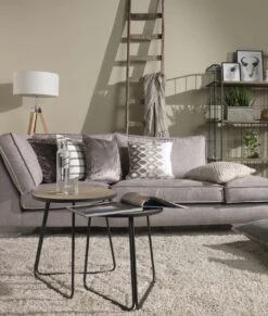 CIDO - Kussenhoes Velvet Taupe 45x45 Cm - Met Rits -Dutch Decor 1018x1200 3