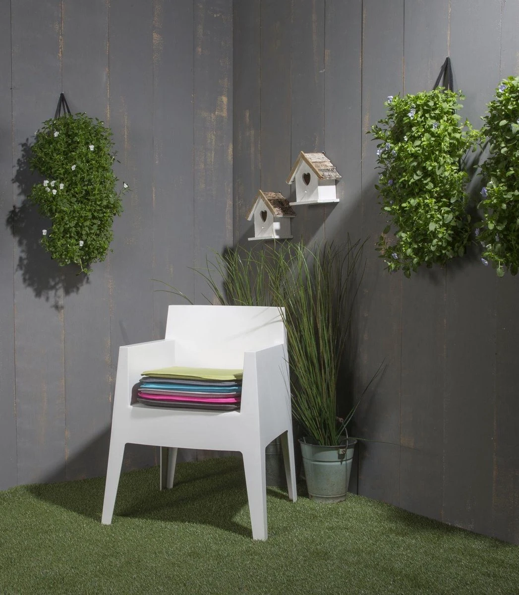 Dutch Decor - SUNNY - Stoelkussen Vierkant Met Linten Lime 38.5x38.5 Cm - Model PK2 - Zitkussen 4 Dutch Decor - SUNNY - Stoelkussen Vierkant Met Linten Lime 38.5x38.5 Cm - Model PK2 - Zitkussen - Afbeelding 2