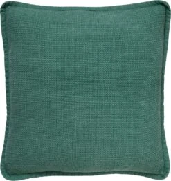 Set Van 2 Kussenhoezen - Dutch Decor BOWIE - 45x45 Cm - Unikleur Katoen - Sagebrush Green - Groen -Dutch Decor 1130x1200 1