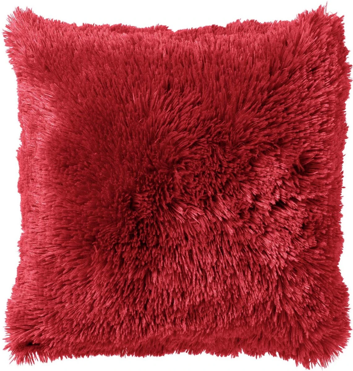 FLUFFY - Kussenhoes Unikleur 60x60 Cm - Chili Pepper - Rood - Exclusief Binnenkussen 7 FLUFFY - Kussenhoes Unikleur 60x60 Cm - Chili Pepper - Rood - Exclusief Binnenkussen - Afbeelding 5