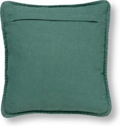 BOWIE - Sierkussen Van Gewassen Katoen Jadeite 45x45 Cm - Groen - Inclusief Binnenkussen 11 BOWIE - Sierkussen Van Gewassen Katoen Jadeite 45x45 Cm - Groen - Inclusief Binnenkussen -Dutch Decor 1142x1200 4