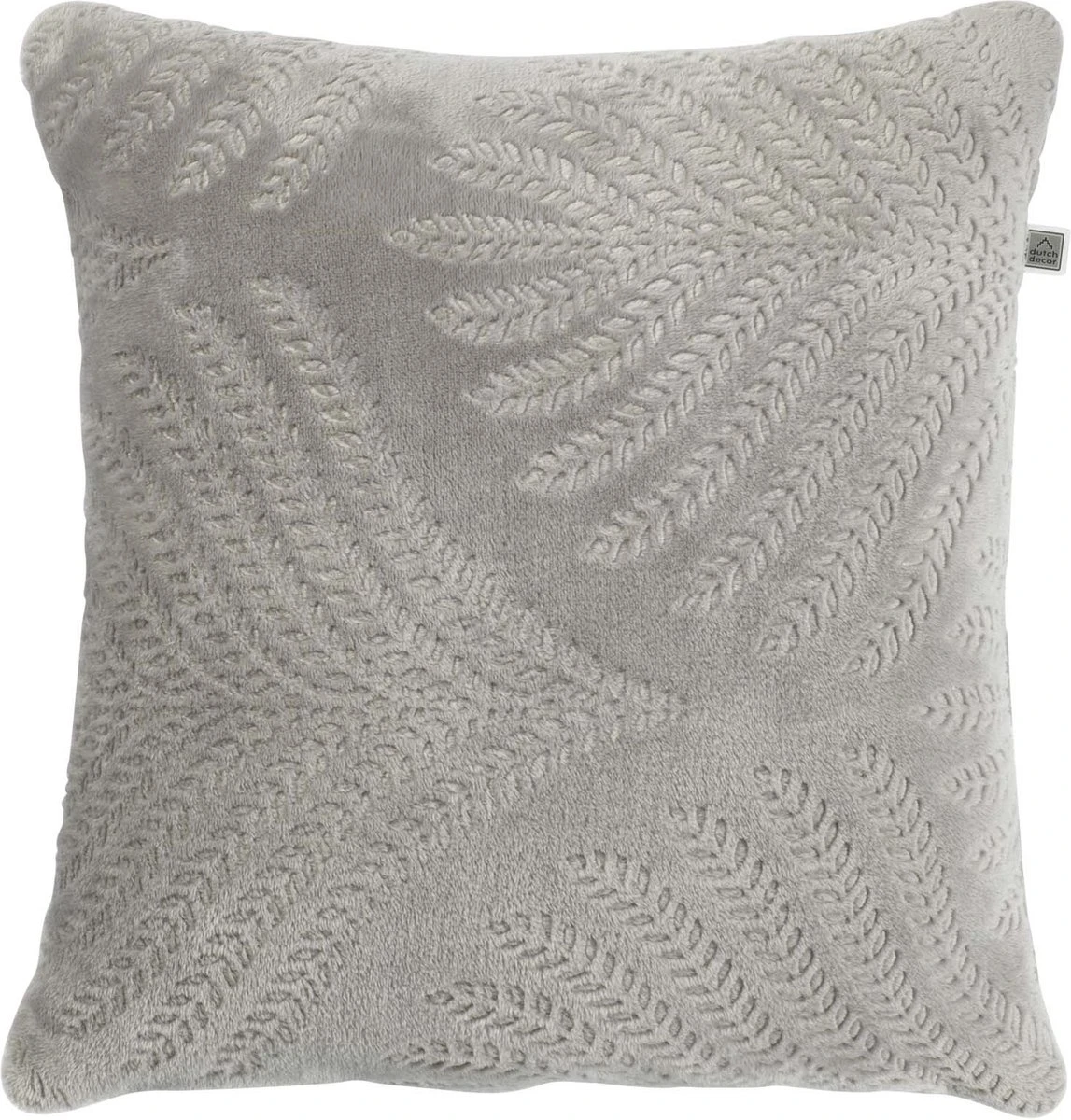 LIZA - Kussenhoes Middengrijs 45x45 Cm - Exclusief Binnenkussen 3 LIZA - Kussenhoes Middengrijs 45x45 Cm - Exclusief Binnenkussen