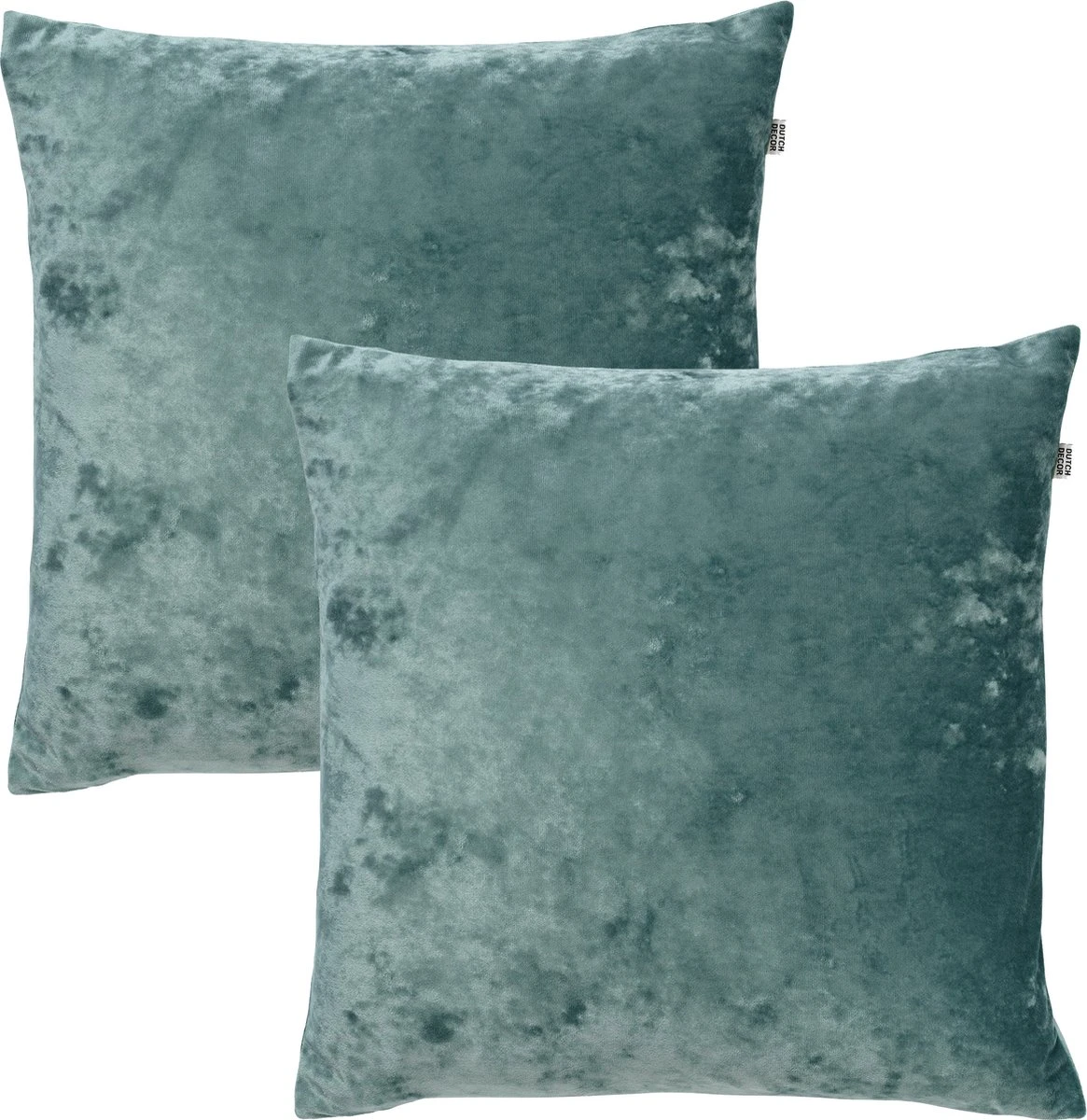 Set Van 2- Dutch Decor SKY- Kussenhoezen Unikleur Sagebrush Green 45x45 Cm - Groen 3 Set Van 2- Dutch Decor SKY- Kussenhoezen Unikleur Sagebrush Green 45x45 Cm - Groen