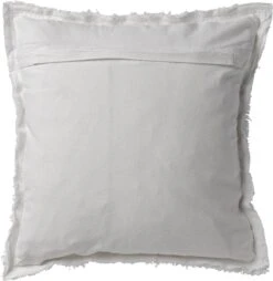 BURTO - Kussenhoes Van Gewassen Katoen Snow White 60x60 Cm - Wit - Exclusief Binnenkussen 16 BURTO - Kussenhoes Van Gewassen Katoen Snow White 60x60 Cm - Wit - Exclusief Binnenkussen -Dutch Decor 1165x1200 6