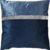 SANDRINE - Kussenhoes Blauw 45x45 Cm - Exclusief Binnenkussen 1 SANDRINE - Kussenhoes Blauw 45x45 Cm - Exclusief Binnenkussen -Dutch Decor 1167x1200