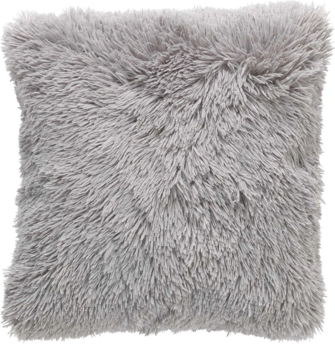 FLUFFY - Kussenhoes Unikleur 45x45 Cm - Micro Chip - Lichtgrijs - Exclusief Binnenkussen 3 FLUFFY - Kussenhoes Unikleur 45x45 Cm - Micro Chip - Lichtgrijs - Exclusief Binnenkussen