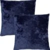 Set Van 2 Sierkussens - Dutch Decor SKY 45x45 Cm - Unikleur Velvet - Insignia Blue - Donkerblauw 2 Set Van 2 Sierkussens - Dutch Decor SKY 45x45 Cm - Unikleur Velvet - Insignia Blue - Donkerblauw -Dutch Decor 1170x1200 1