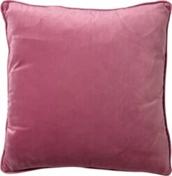 FINN - Sierkussen Velvet 60x60 Cm - Heather Rose - Roze - Inclusief Binnenvulling
