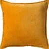 CAITH - Kussenhoes Velvet 100% Katoen 50x50 Cm - Golden Glow - Geel - Exclusief Binnenkussen 1 CAITH - Kussenhoes Velvet 100% Katoen 50x50 Cm - Golden Glow - Geel - Exclusief Binnenkussen -Dutch Decor 1174x1200