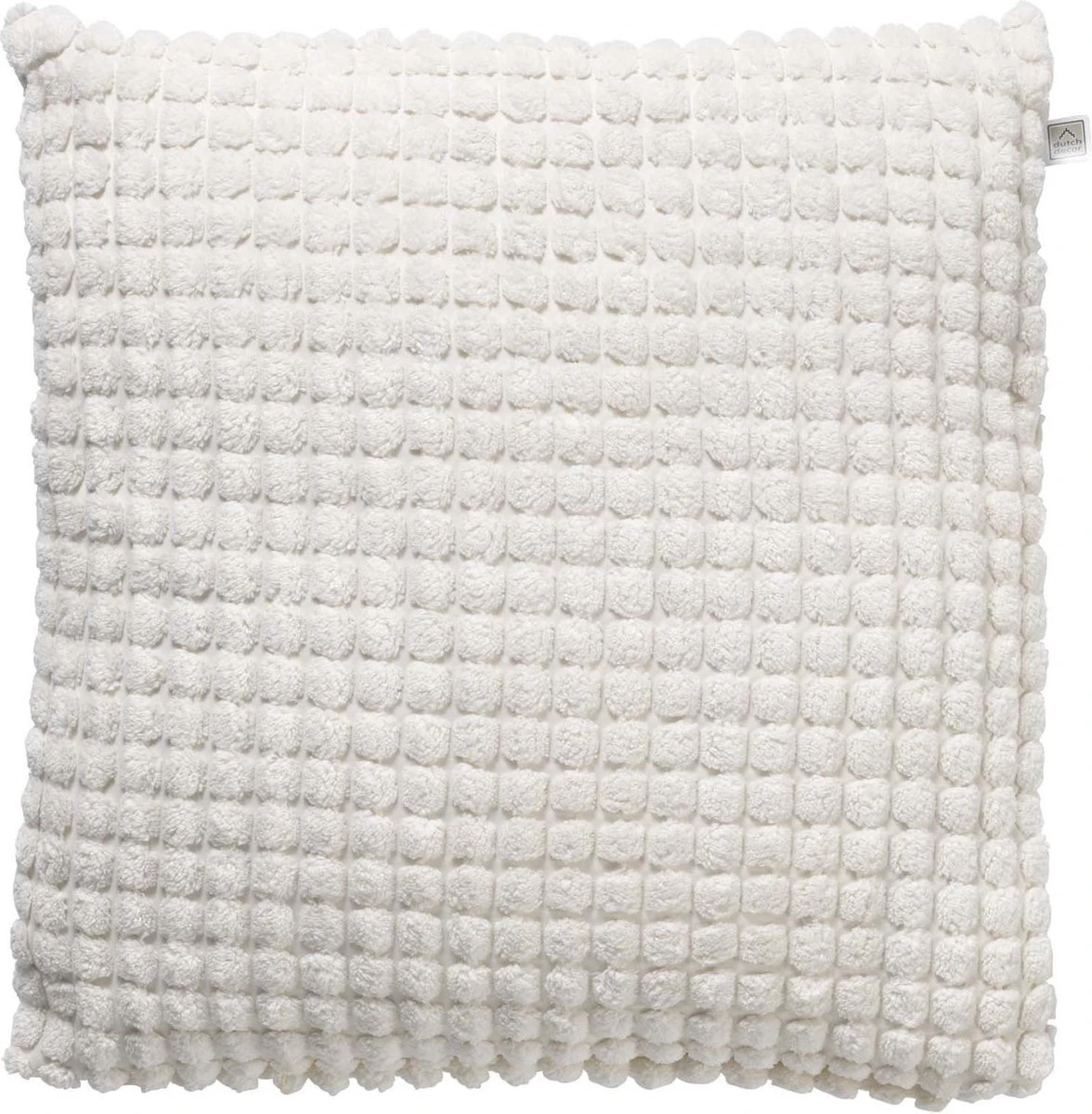 ROME - Sierkussen Uni 45x45 Cm - Snow White - Wit - Inclusief Binnenvulling 3 ROME - Sierkussen Uni 45x45 Cm - Snow White - Wit - Inclusief Binnenvulling