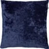 SKY - Sierkussen Velvet 45x45 Cm - Insignia Blue - Donkerblauw - Inclusief Binnenvulling -Dutch Decor 1186x1200 12
