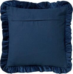 Dutch Decor - YARA - Sierkussen Katoen 45x45 Cm - Velvet - Insignia Blue - Blauw - Rondom Ruches 15 Dutch Decor - YARA - Sierkussen Katoen 45x45 Cm - Velvet - Insignia Blue - Blauw - Rondom Ruches -Dutch Decor 1187x1200 2