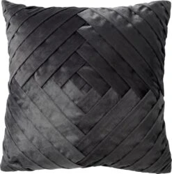 PHILLY - Kussenhoes Velvet 45x45 Cm - Charcoal Gray - Antraciet - Exclusief Binnenkussen 11 PHILLY - Kussenhoes Velvet 45x45 Cm - Charcoal Gray - Antraciet - Exclusief Binnenkussen -Dutch Decor 1188x1200 1