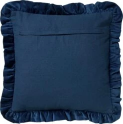 Dutch Decor - YARA - Sierkussen Katoen 45x45 Cm - Velvet - Insignia Blue - Blauw - Rondom Ruches 10 Dutch Decor - YARA - Sierkussen Katoen 45x45 Cm - Velvet - Insignia Blue - Blauw - Rondom Ruches -Dutch Decor 1188x1200 2
