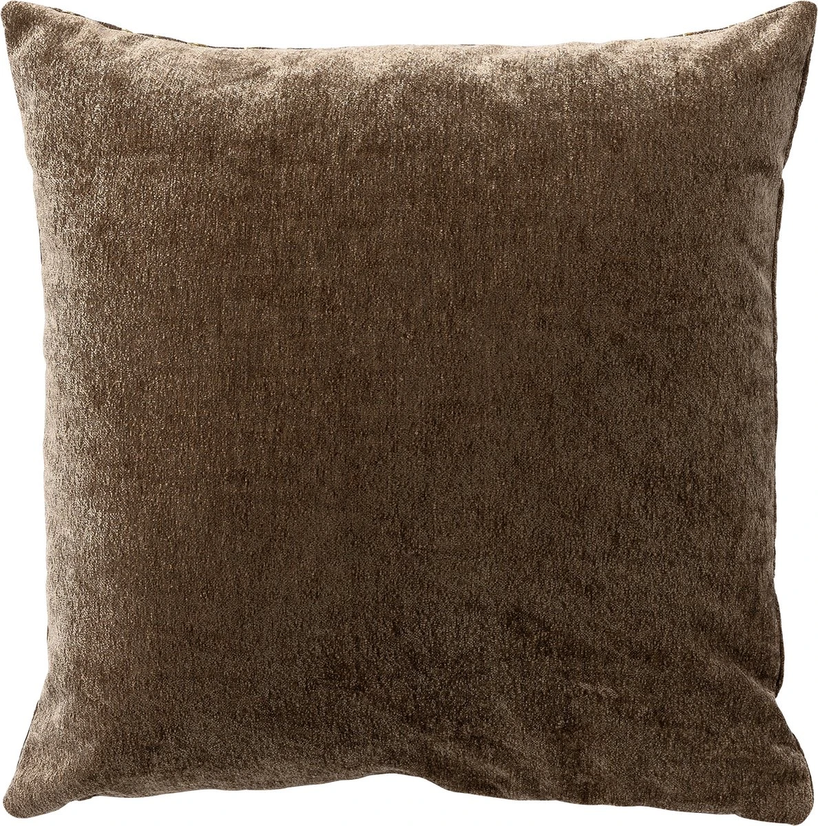 CONNOR- Kussenhoes 45x45 Cm Shitake - Bruin - Met Rits 4 CONNOR- Kussenhoes 45x45 Cm Shitake - Bruin - Met Rits - Afbeelding 2