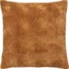 SUN - Kussenhoes Van Katoen 45x45 Cm Tobacco Brown - Bruin - Met Rits -Dutch Decor 1188x1200 5