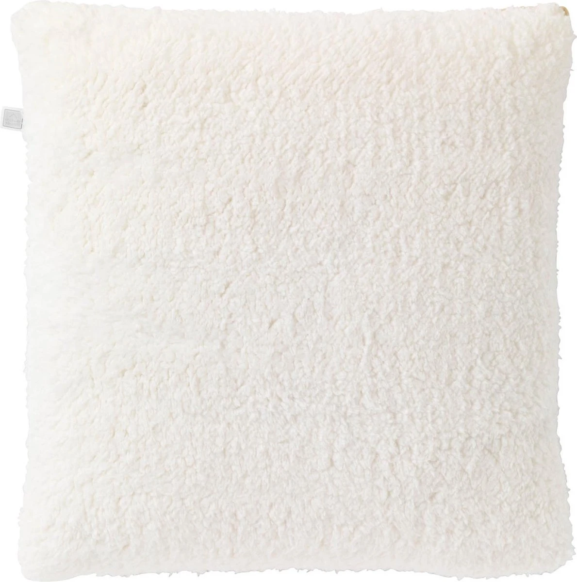 SHERPA - Sierkussen 45x45 Cm - Beige / Zand / Wit - Teddy - Inclusief Binnenvulling 4 SHERPA - Sierkussen 45x45 Cm - Beige / Zand / Wit - Teddy - Inclusief Binnenvulling - Afbeelding 2