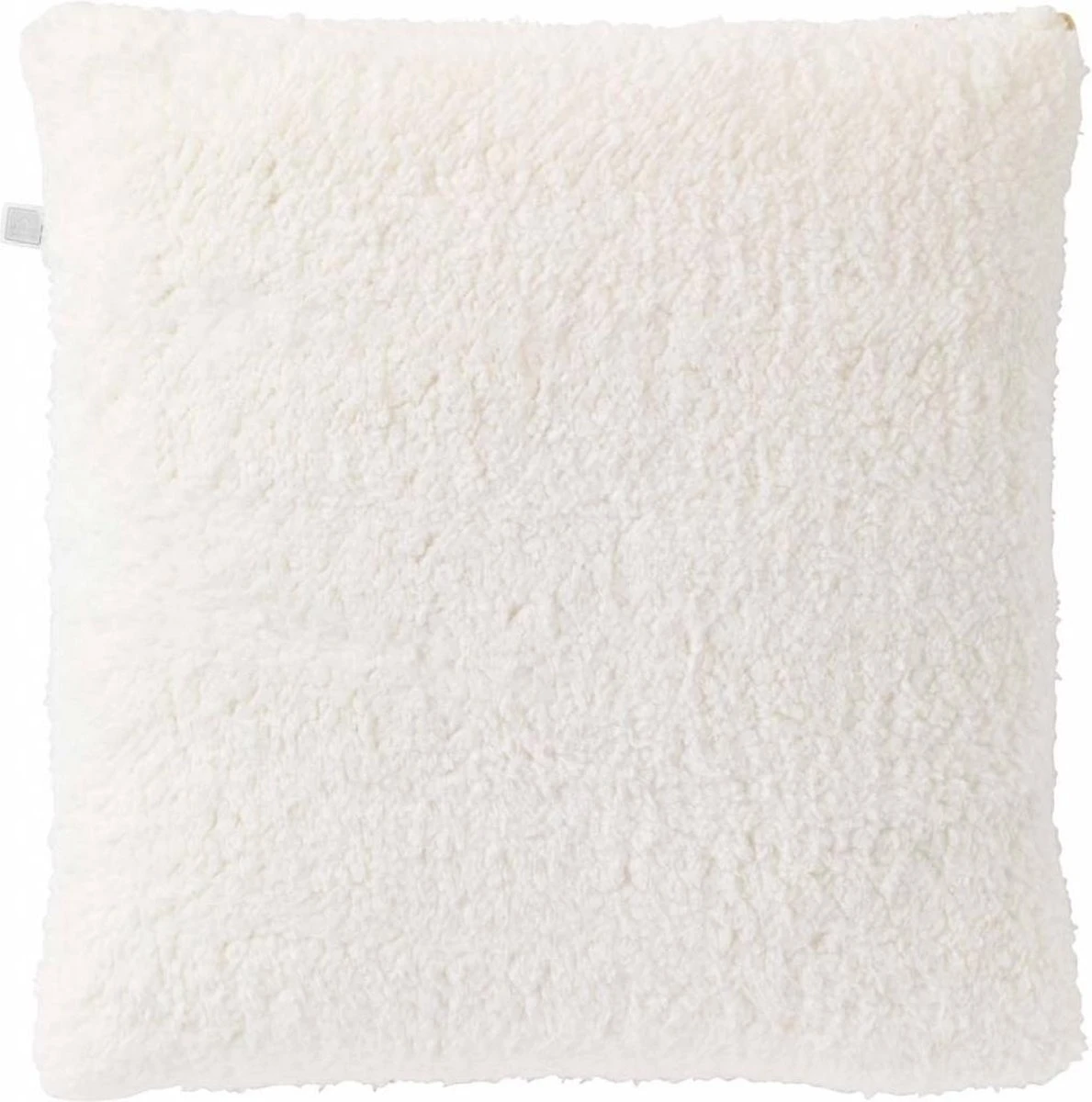 SHERPA - Sierkussen 45x45 Cm - Beige / Zand / Wit - Teddy - Inclusief Binnenvulling 7 SHERPA - Sierkussen 45x45 Cm - Beige / Zand / Wit - Teddy - Inclusief Binnenvulling - Afbeelding 5