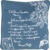ROOS - Sierkussen Katoen 45x45 Cm - Blauw - Wit - Rozen En Tekst - Inclusief Binnenkussen 1 ROOS - Sierkussen Katoen 45x45 Cm - Blauw - Wit - Rozen En Tekst - Inclusief Binnenkussen -Dutch Decor 1194x1200 13