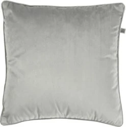 FINN - Sierkussen Velvet 45x45 Cm - Micro Chip - Lichtgrijs - Inclusief Binnenvulling