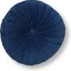 Dutch Decor - KAJA - Sierkussen Rond Velvet 40 Cm - Insignia Blue - Donkerblauw -Dutch Decor 1194x1200 18