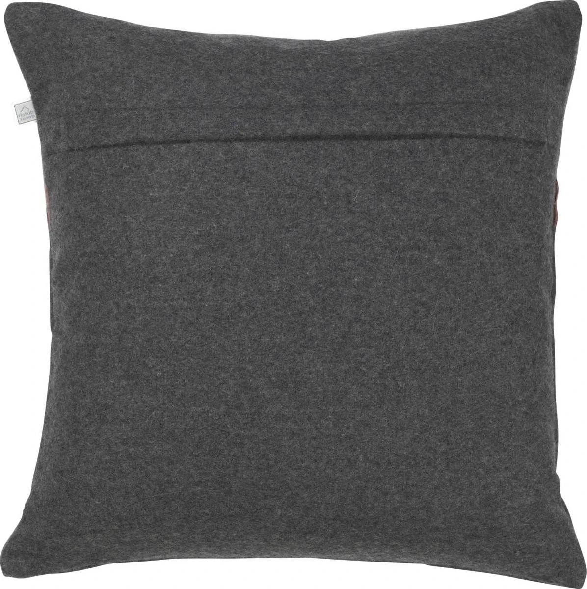 GIMSE - Kussenhoes 45x45 Cm - Donkergrijs - 100% Wol - Exclusief Binnenkussen 4 GIMSE - Kussenhoes 45x45 Cm - Donkergrijs - 100% Wol - Exclusief Binnenkussen - Afbeelding 2