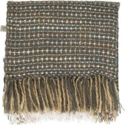 Dutch Decor - VIVAN - Plaid 130x180 Cm - Kleur Mist / Grijs - Deken -Dutch Decor 1197x1200 3