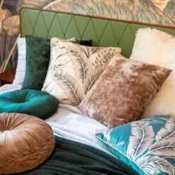 PALMER - Kussenhoes Velvet Pumice Stone 45x45 Cm - Beige - Exclusief Binnenkussen 8 PALMER - Kussenhoes Velvet Pumice Stone 45x45 Cm - Beige - Exclusief Binnenkussen -Dutch Decor 1198x1200 15