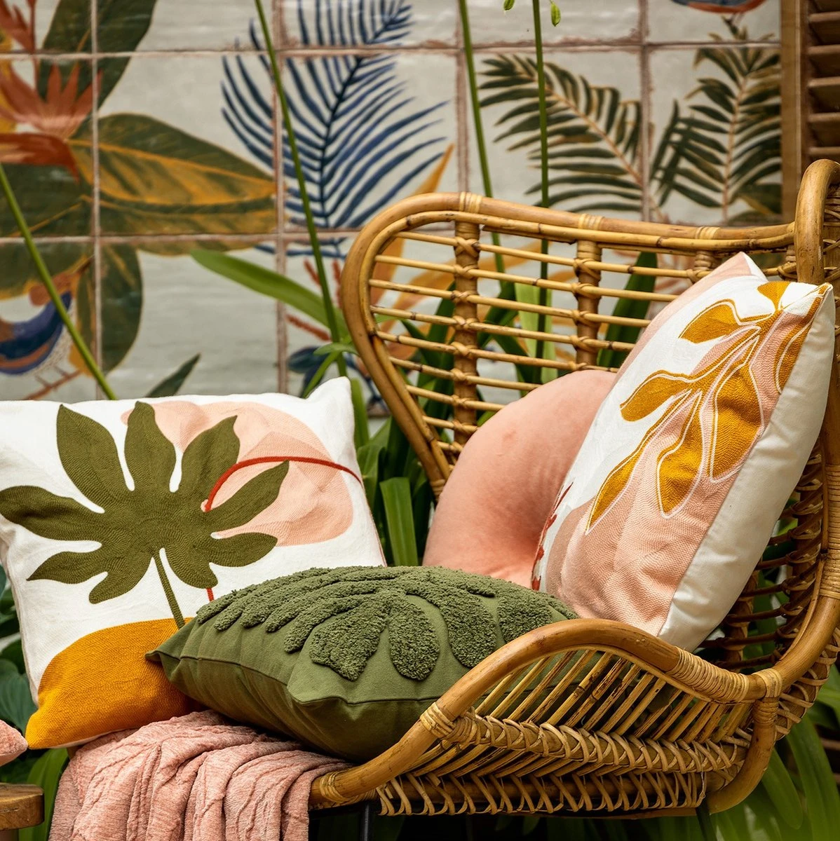 INES - Kussenhoes 45x45 Cm Snow White - Wit - Exclusief Binnenkussen 9 INES - Kussenhoes 45x45 Cm Snow White - Wit - Exclusief Binnenkussen - Afbeelding 7