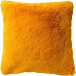 ZAYA - Kussenhoes Unikleur 60x60 Cm - Golden Glow - Geel - Superzacht - Exclusief Binnenkussen
