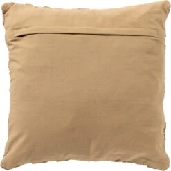 HOJA - Sierkussen 45x45 Cm Semolina - Beige - Inclusief Binnenvulling -Dutch Decor 1198x1200 57