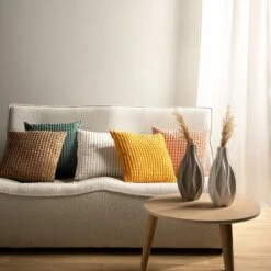 ROME - Sierkussen Uni 45x45 Cm - Snow White - Wit - Inclusief Binnenvulling 29 ROME - Sierkussen Uni 45x45 Cm - Snow White - Wit - Inclusief Binnenvulling -Dutch Decor 1199x1200 27