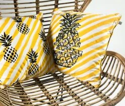 BIBI - Sierkussen Met Ananas Geel 45x45 Cm - Inclusief Binnenvulling 15 BIBI - Sierkussen Met Ananas Geel 45x45 Cm - Inclusief Binnenvulling -Dutch Decor 1200x1020