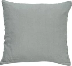 LINN - Kussenhoes LINNEN Jadeite 45x45 Cm - Groen - Exclusief Binnenkussen