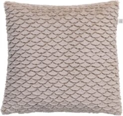 VIKTOR - Sierkussen 45x45 Cm - Zand - Beige - Superzacht - Inclusief Binnenvulling