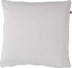 ANNA - Sierkussen Gewassen Katoen 50x50 Cm - Ivoor / Wit - Inclusief Binnenkussen