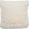 FLUFFY - Kussenhoes Unikleur 45x45 Cm - Snow White - Wit - Exclusief Binnenkussen 2 FLUFFY - Kussenhoes Unikleur 45x45 Cm - Snow White - Wit - Exclusief Binnenkussen -Dutch Decor 1200x1130
