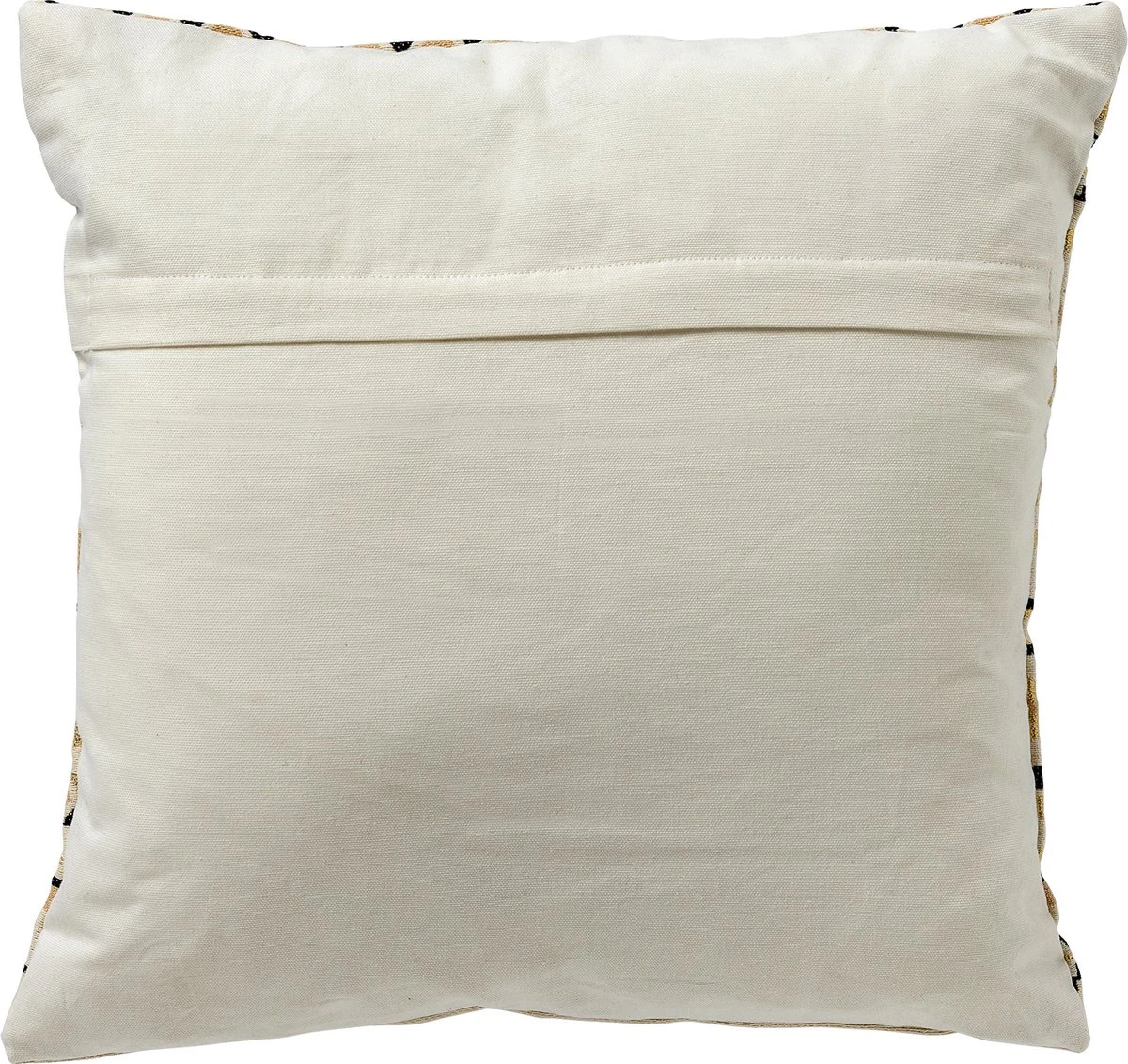 SANDY - Kussenhoes 45x45 Cm Raven - Zwart - Met Rits 6 SANDY - Kussenhoes 45x45 Cm Raven - Zwart - Met Rits - Afbeelding 4