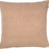 ANNA - Kussenhoes Koper Van Gewassen Katoen 50x50 Cm - Bruin - Exclusief Binnenkussen