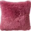 FLUFFY - Sierkussen Unikleur 60x60 Cm - Heather Rose - Roze - Inclusief Binnenvulling -Dutch Decor 1200x1139 2