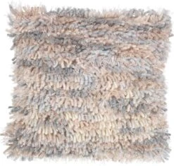 LYSTER - Sierkussen Nude Multi 45x45 Cm - Roze - Inclusief Binnenvulling