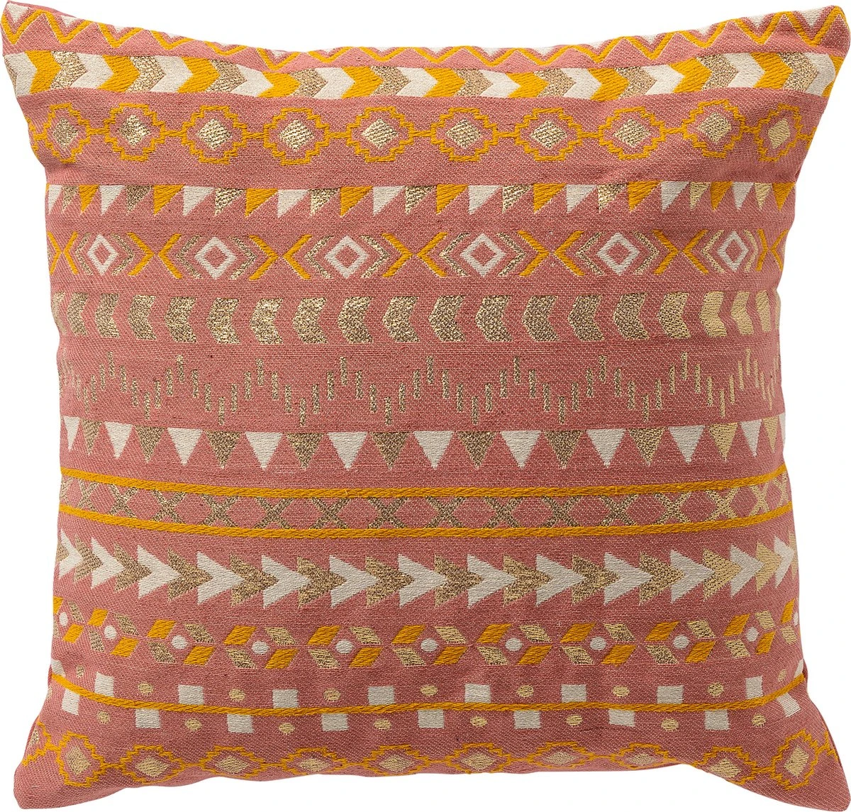 SANDY - Kussenhoes 45x45 Cm Muted Clay - Roze - Met Rits 3 SANDY - Kussenhoes 45x45 Cm Muted Clay - Roze - Met Rits