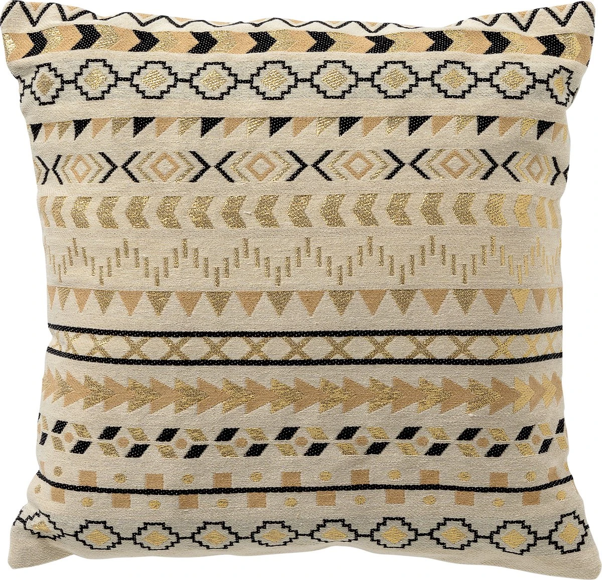 SANDY - Kussenhoes 45x45 Cm Raven - Zwart - Met Rits 3 SANDY - Kussenhoes 45x45 Cm Raven - Zwart - Met Rits