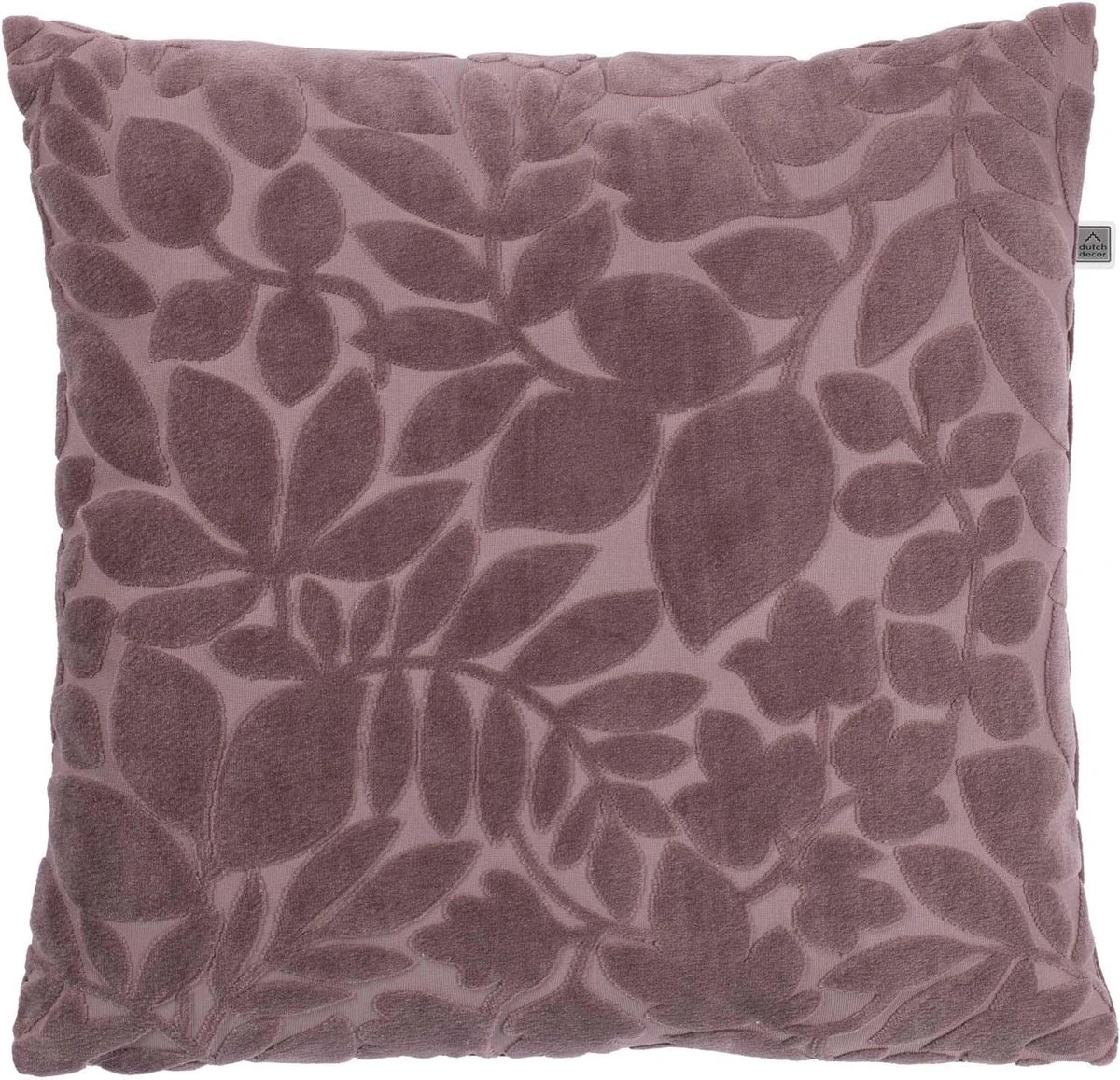 FRIDA - Sierkussen Pruim 45x45 Cm - Roze - Inclusief Binnenkussen 3 FRIDA - Sierkussen Pruim 45x45 Cm - Roze - Inclusief Binnenkussen