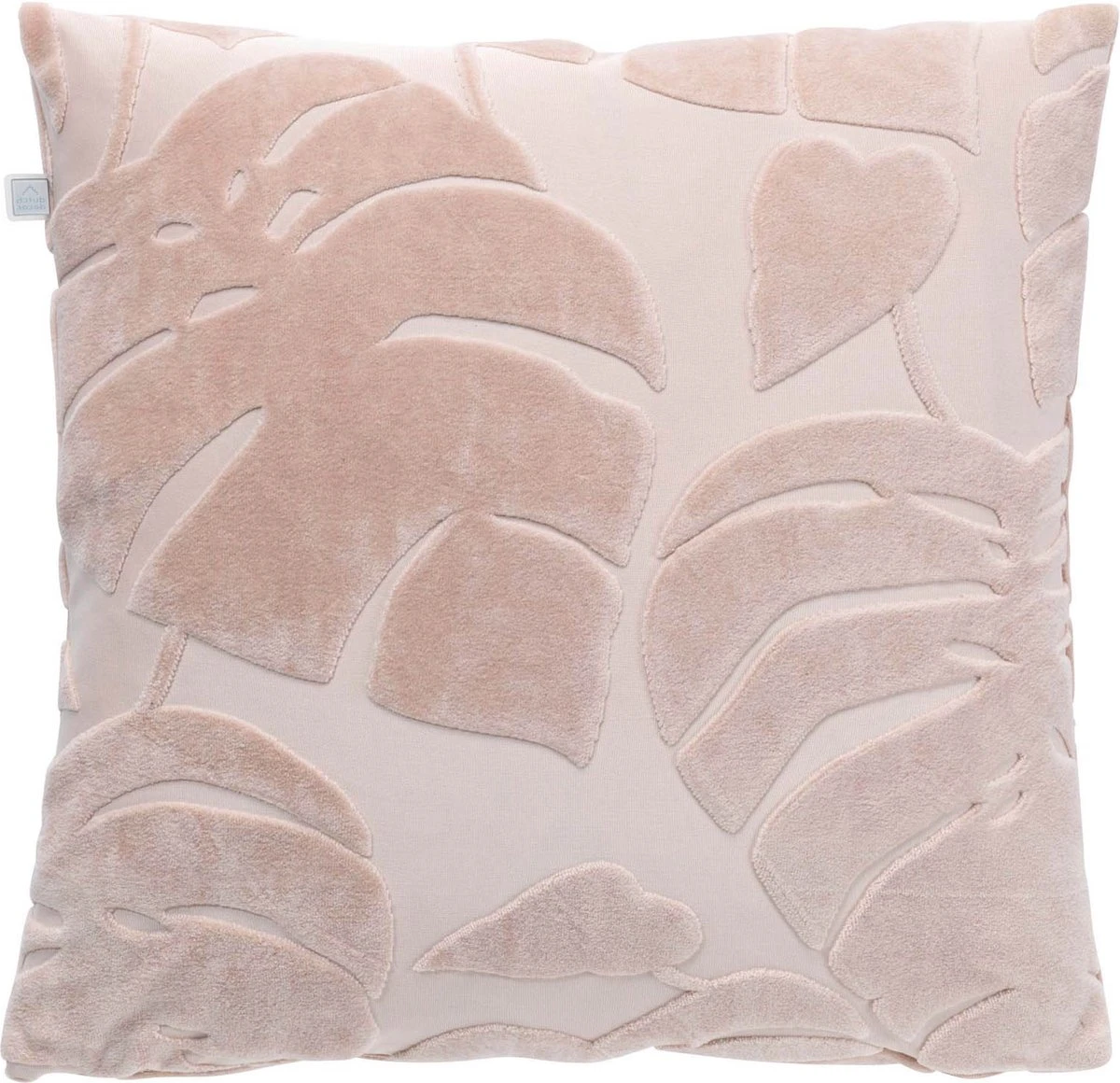 FREDDY - Kussenhoes 45x45 Cm - Nude / Roze - Exclusief Binnenkussen 4 FREDDY - Kussenhoes 45x45 Cm - Nude / Roze - Exclusief Binnenkussen - Afbeelding 2