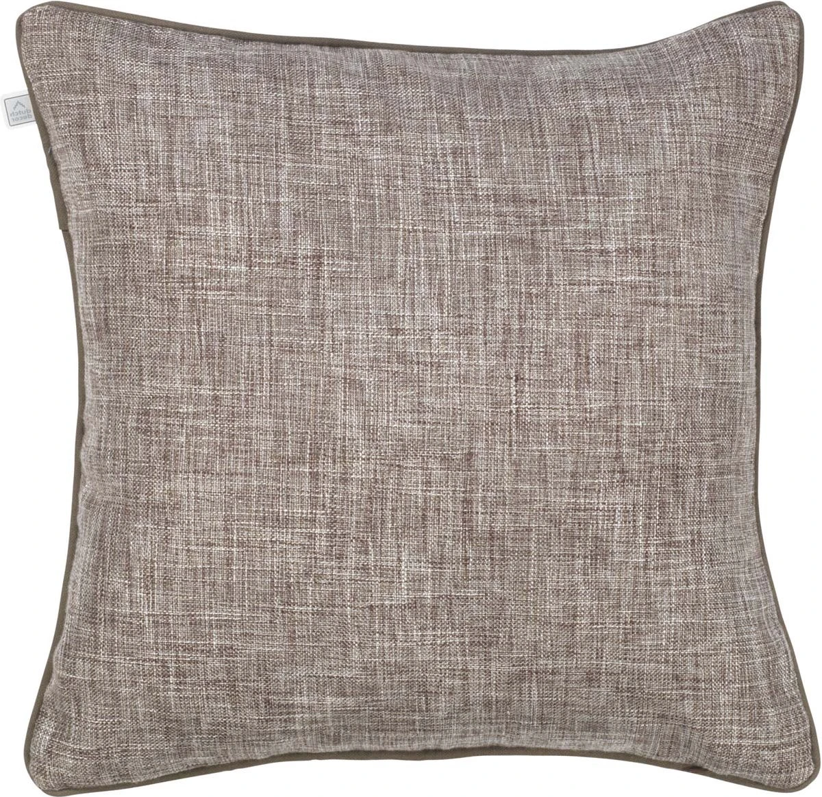 ALRIK - Kussenhoes Taupe 45x45 Cm - Exclusief Binnenkussen 4 ALRIK - Kussenhoes Taupe 45x45 Cm - Exclusief Binnenkussen - Afbeelding 2
