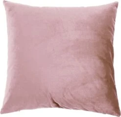 FREYA - Sierkussen 45x45 Cm - Pale Mauve - Roze - Inclusief Binnenvulling -Dutch Decor 1200x1166 5