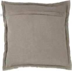 BURTO - Kussenhoes Van Gewassen Katoen Olijf 45x45 Cm - Groen - Exclusief Binnenkussen 14 BURTO - Kussenhoes Van Gewassen Katoen Olijf 45x45 Cm - Groen - Exclusief Binnenkussen -Dutch Decor 1200x1171 10