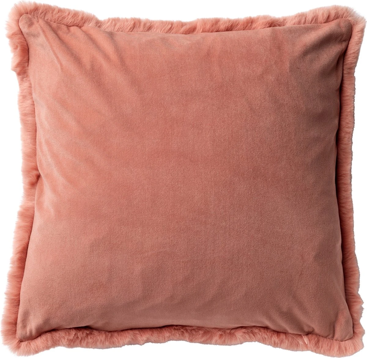 ZAYA - Kussenhoes Unikleur 45x45 Cm - Muted Clay - Roze - Superzacht - Exclusief Binnenkussen 4 ZAYA - Kussenhoes Unikleur 45x45 Cm - Muted Clay - Roze - Superzacht - Exclusief Binnenkussen - Afbeelding 2