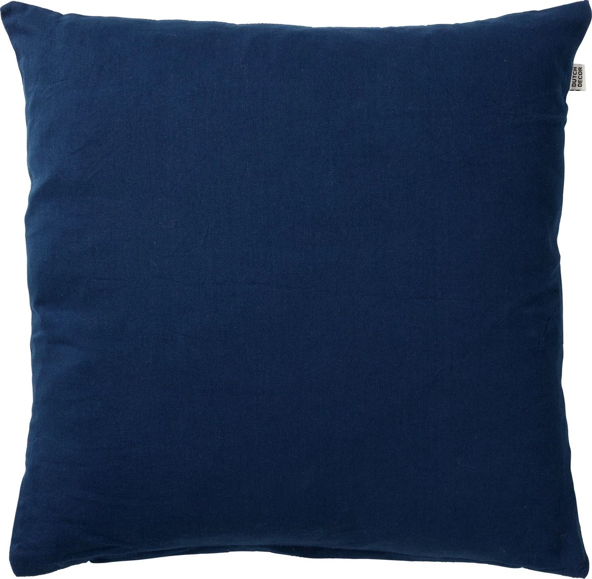 JAMES - Sierkussen Katoen 45x45 Cm - Insignia Blue - Donkerblauw - Inclusief Binnenvulling 3 JAMES - Sierkussen Katoen 45x45 Cm - Insignia Blue - Donkerblauw - Inclusief Binnenvulling
